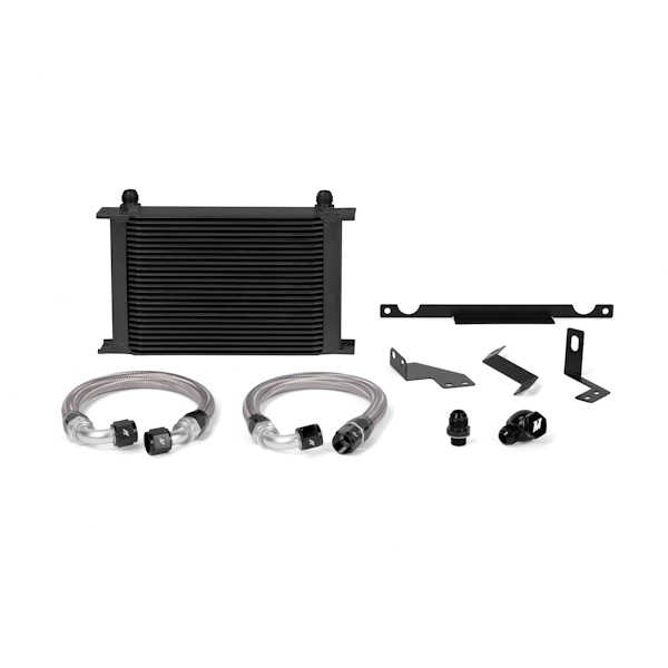 Mishimoto — Mishimoto Mitsubishi Evolution 7/8/9 Black Oil Cooler Kit - view 10